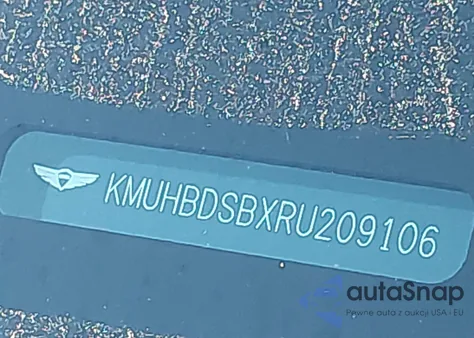 2024 Genesis Gv80 2.5T Awd из США, поврежденный, VIN KMUHBDSBXRU209106